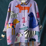 Emma | Colorful Pups Shirt