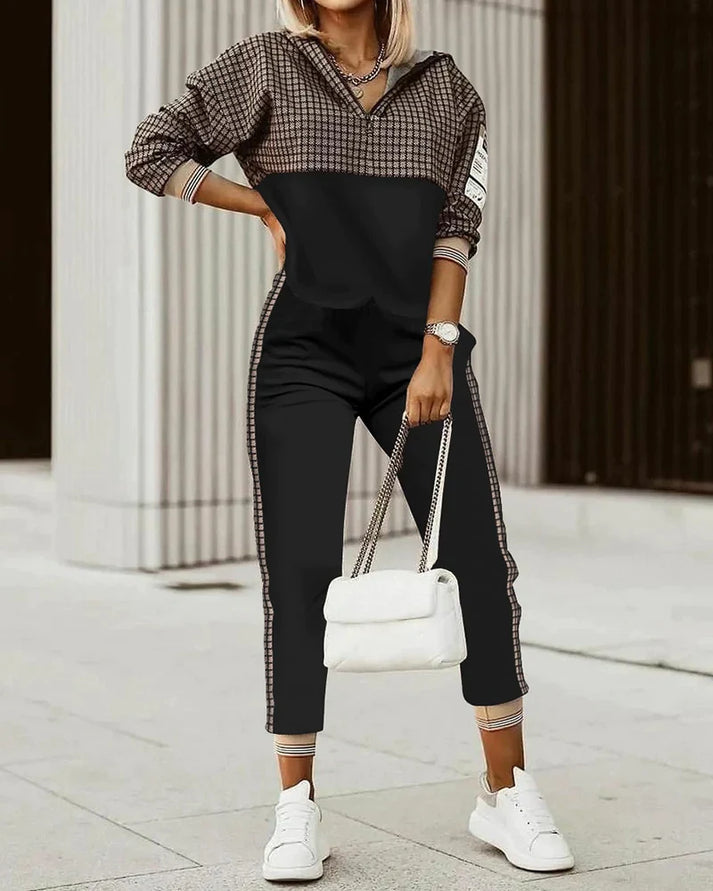 Conjunto deportivo cómodo y moderno para mujeres