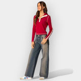 Low-Waist Denim