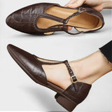 Carmen - Zapatos elegantes y ortopédicos de piel