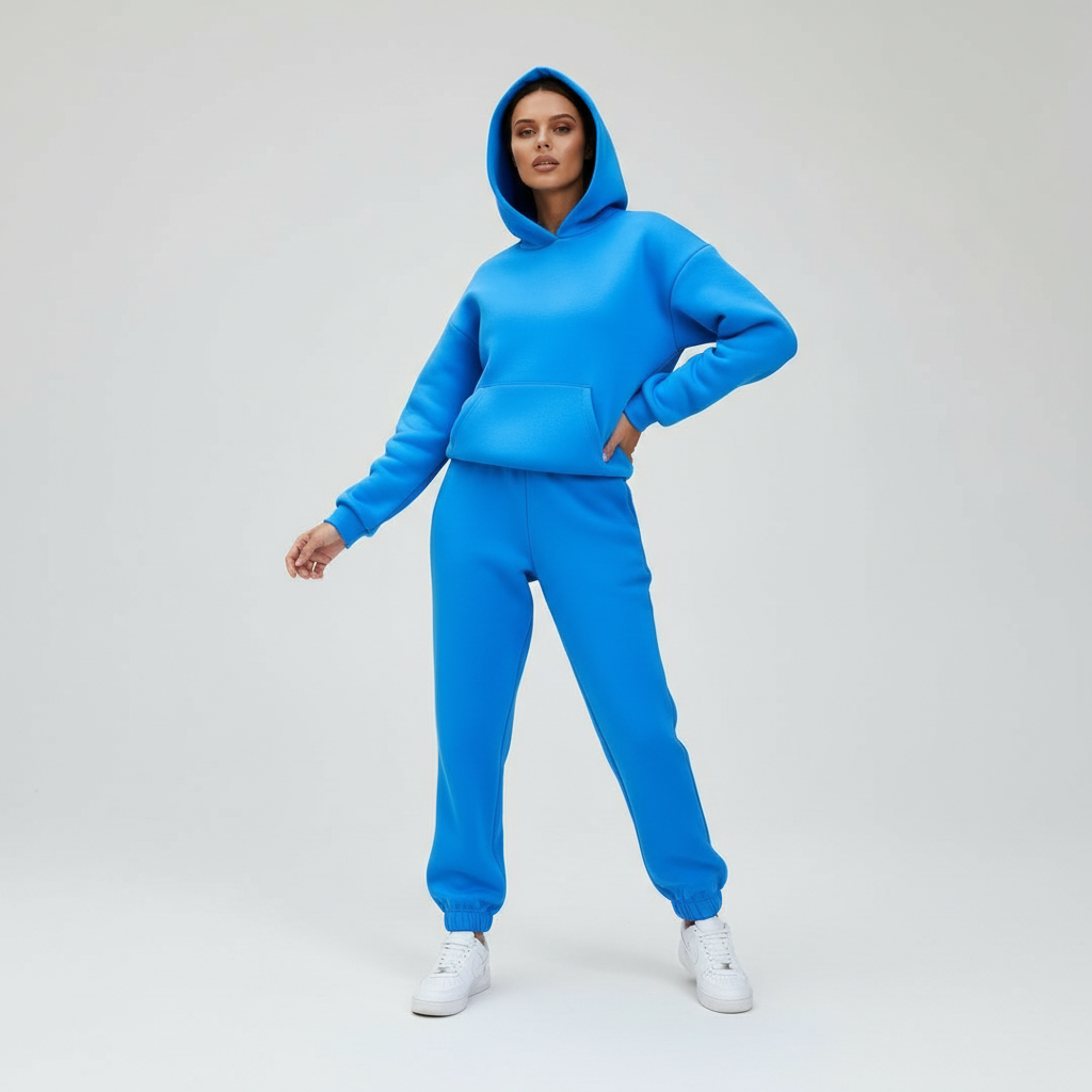 Conjunto de Chándal Suave y Cálido