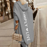 Johani | Extended Length Hooded Cardigan