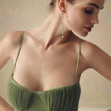 Zoe - Elegant Open-Back Sleeveless Evening Dress