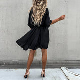 Lennon - Chic Summer High Waist Mini Dress