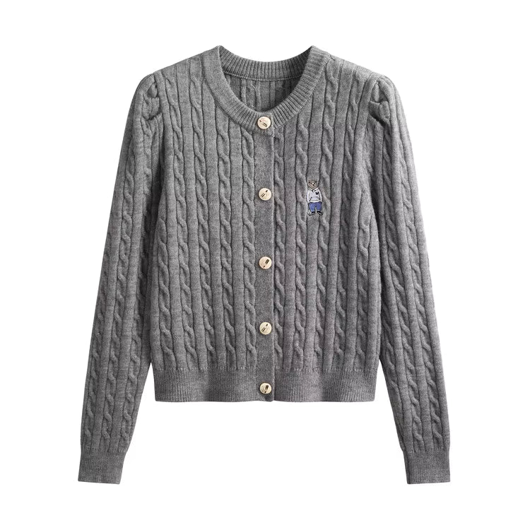 Sophie | Embroidered Cardigan