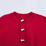 Sophie | Cropped Knitted Cardigan
