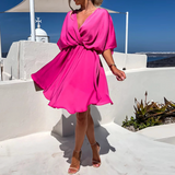 Lennon - Chic Summer High Waist Mini Dress