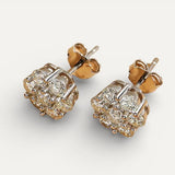 Sparkling Floral Earrings