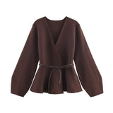 Clara | Bow-Tie Knitted Cardigan