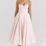 Minerva - Luxury Spaghetti Strap Princess Dress