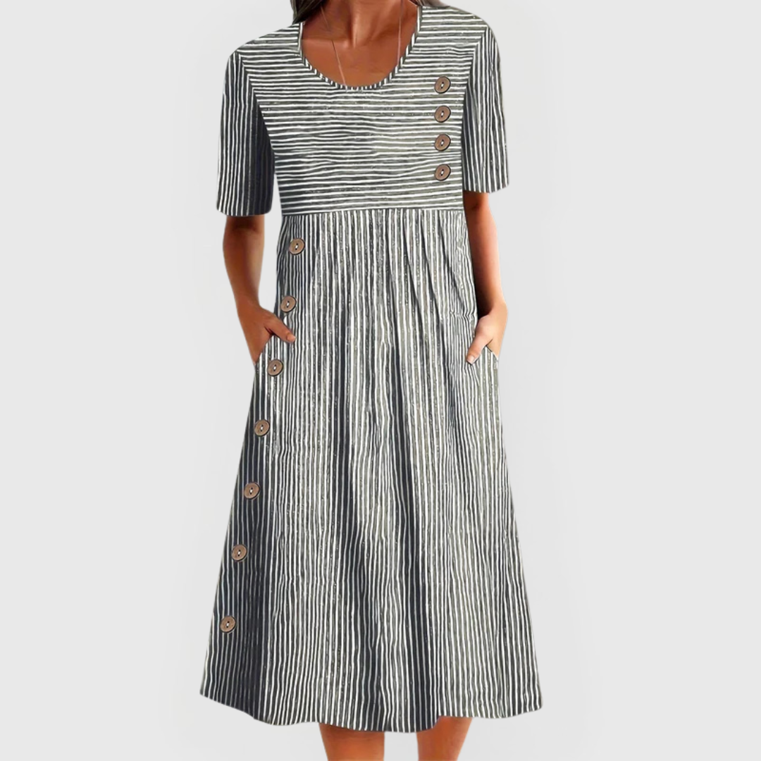 Alma - Vestido midi elegante