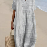 Saskia - Chic Summer Breeze Printed Dress