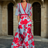 Kali - Milano design Sleeved Dress