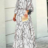 Esther - Trendy O-Neck Fall Outfit