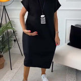 Cleo - Stylish Short Sleeved Dress