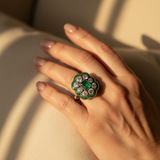 Vintage Ring with Emerald