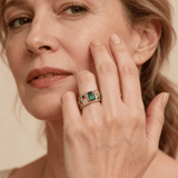 Colourful Crystal Ring