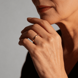 Simple Gold and Silver Ring