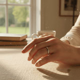 Simple Gold and Silver Ring