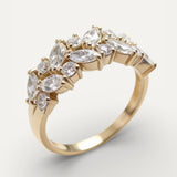 Vintage Ring with Cubic Zirconia