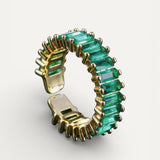 Gold Ring with Emerald