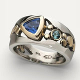 Vintage Blue Ring