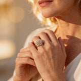 Pearl Inlay Ring