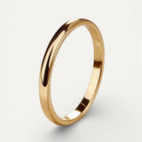 Simple Gold and Silver Ring