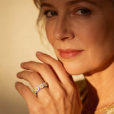 Silver Daisy Ring