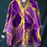 Bonnie | Spiral Print Blouse