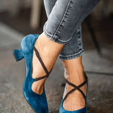 Amber | Elegant Strap Mid-Heels
