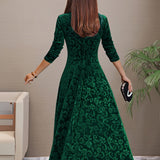 Denise | Velvet Elegance Dress