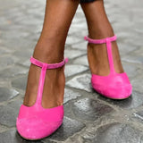 Dakota | Closed Sandal With T-Bar Strap