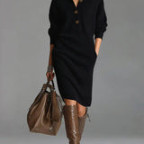 Judi | Elegant Sweater Dress