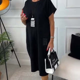 Cleo - Stylish Short Sleeved Dress