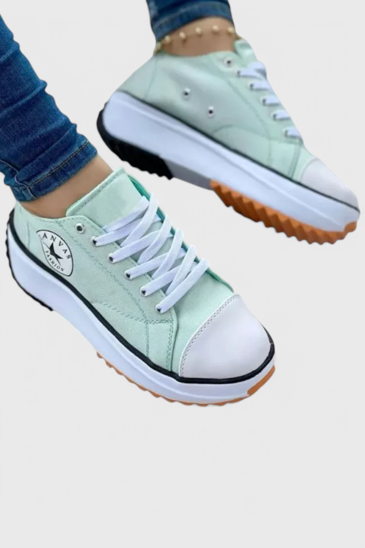 Taya Zapatillas de Lona Chunky