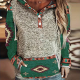 Olivia | Western Style Retro Hoodie