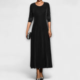 April - Soft Velvet Dress