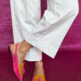 Tessa | Tassel Slingbacks