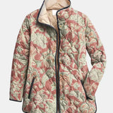 Jysara | Vintage Floral Casual Quilted Jacket
