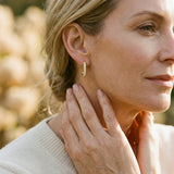 Valerie Square and Round Earrings