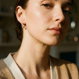 Luxury Gold Hoop Earrings
