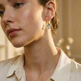 Opal Inlay Earrings