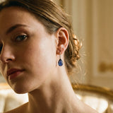 Opal Inlay Earrings