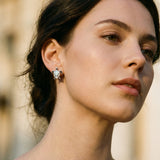Silver Opal Sea Turtle Necklace and Earrings Set
