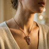 Elegant Dark Gold Necklace