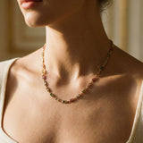 Isabella Multicolour CZ Stone Necklace