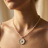Pearl Daisy Pendant