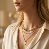 Gold-Plated and Silver-Plated Necklace