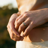 Vintage Colourful Gold Ring